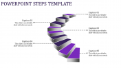 Creative PowerPoint Steps Template Presentation Design