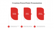 Creation PPT Template And Google Slides With Red Color