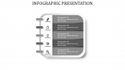 Effective Infographic Presentation With Grey Color