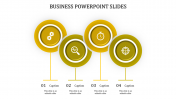 Astounding Business PowerPoint Template with Four Nodes