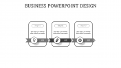 Attractive Business PowerPoint Presentation With Grey Color