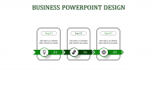 Magnificent Business PowerPoint Presentation on Three Ways