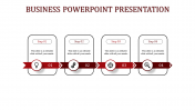 Innovative Business PowerPoint Presentation with Four Nodes