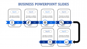Inventive Business PowerPoint Presentation with Six Nodes