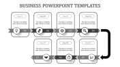 Creative Business PowerPoint Presentation With Grey Color