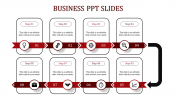 Imaginative Business PowerPoint Presentation on Eight Nodes