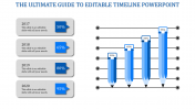 Growth Editable Timeline PowerPoint In Pencil Model