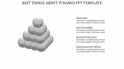 Get cool Four Noded Pyramid PPT Template presentation slides
