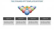 Buy Four Noded Pyramid PPT Template for Presentation