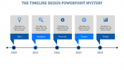 Simple and Excellent Timeline Design PowerPoint Slides