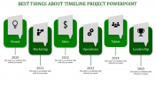 Download Simple and stunning Timeline Project PowerPoint