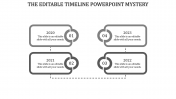 Creative And Editable Timeline PowerPoint Presentation