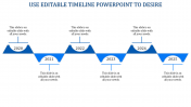 Awesome Editable Timeline PowerPoint Template Slides