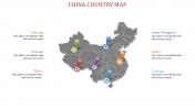 China Country Map PowerPoint Template and Google Themes
