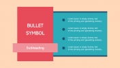 Amazing Bullet Symbol PowerPoint Templates Designs