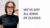 Creative Eyeglasses PowerPoint Templates Free Download