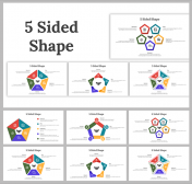 5 Sided Shape PowerPoint and Google Slides Templates