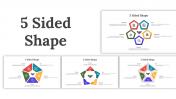 5 Sided Shape PowerPoint and Google Slides Templates