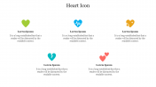 Attractive Heart Icon PowerPoint Presentation Design