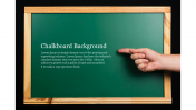 Attractive Chalkboard Background PowerPoint Template