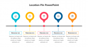 Awesome Location Pin PowerPoint And Google Slides Template