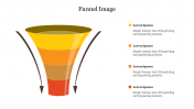 Our Editable Funnel Image For PowerPoint presentation