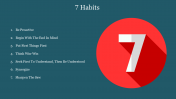 Best 7 habits Google Slides and PowerPoint Template