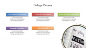 Creative College Planner PPT Presentation Template