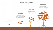 Simple Good Metaphors PowerPoint Presentation Designs