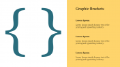 Graphic Brackets PowerPoint Templates and Google Slides