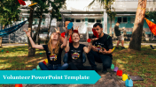 Impressive Volunteer PowerPoint Template Free Download