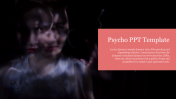 Dark Psycho PPT Template Presentation Slide Design