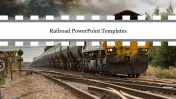 Perfect Free Railroad PowerPoint Templates Presentation