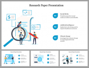 Research Paper Presentation and Google Slides Templates