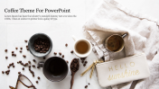 Attractive Coffee Theme For PowerPoint Template