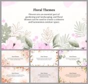 Floral Themes PowerPoint Presentation and Google Slides