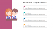 Attractive Presentation Template Education Slide Design