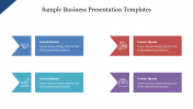 Creative Sample Business Presentation Templates