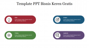 Bisnis Keren Gratis PPT Template and Google Slides