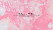 Attractive Background PPT Pink