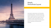 Simple PowerPoint Layout Slide Themes Presentation