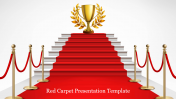 Red Carpet Presentation Template For Google Slides & PPT