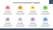 Simple PowerPoint Dissertation Template Presentation