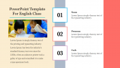 PowerPoint Template for English Class and Google Slides