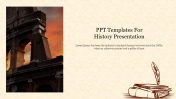 PPT Templates For History Presentation & Google Slides