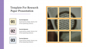 Attractive PPT Template For Research Paper Presentation