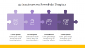 Autism Awareness PowerPoint Template - Puzzle Model
