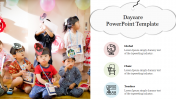Innovative Daycare PowerPoint Template For Presentation