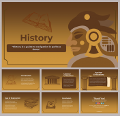 Google Slides Templates For History PPT Presentation