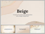 Beige Background PowerPoint and Google Slides Templates